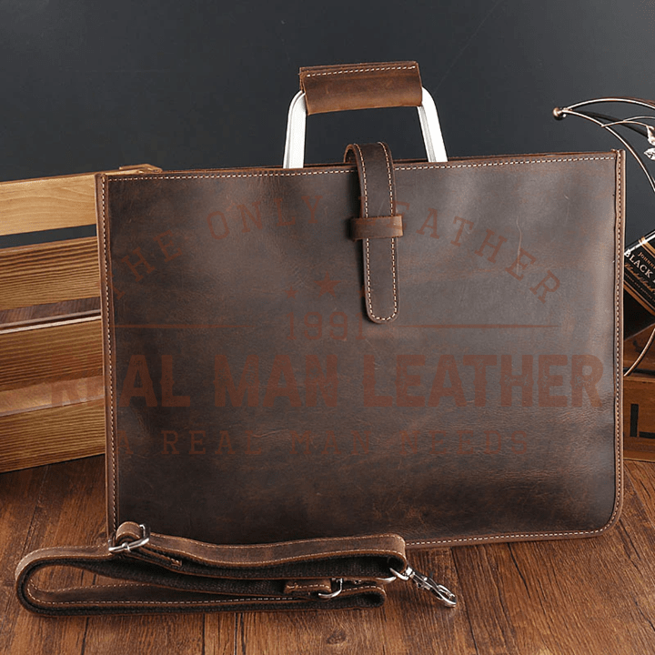 Celino Genuine Leather Documents Bag
