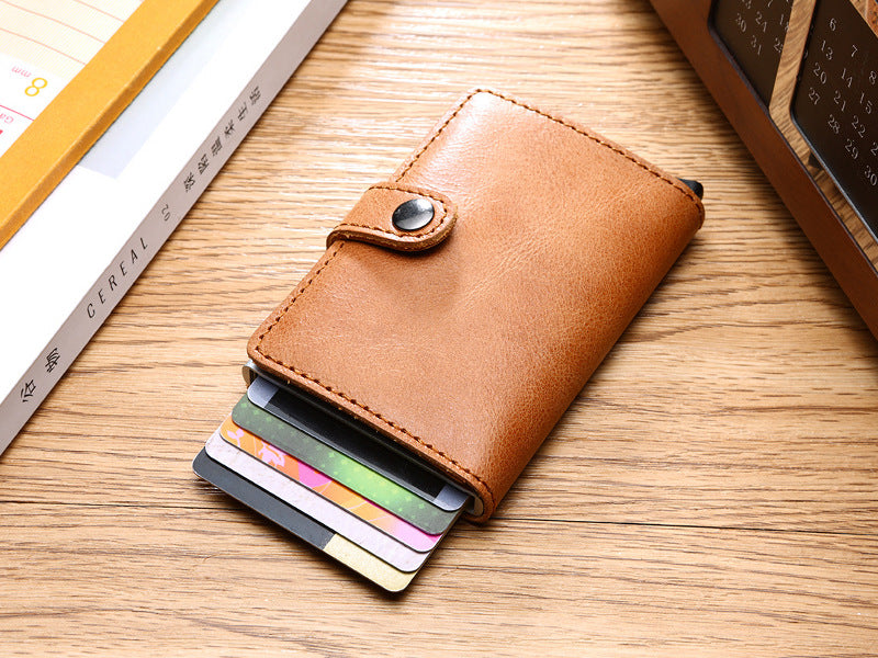 Protect Your Identity and Finances: Upgrade to a RFID-Blocking Leather Wallet