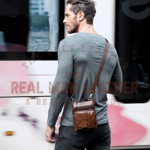Leather Bag - Real Man Leather Collection