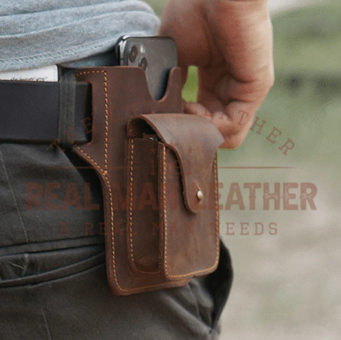 Leather Pouch & Sheath - Real Man Leather Collection