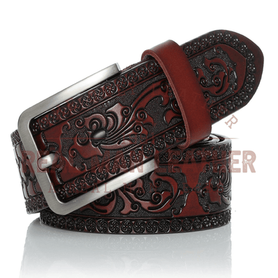 Enzio Classic Vintage Leather Belt
