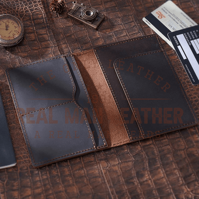 Milano Leather Passport Case