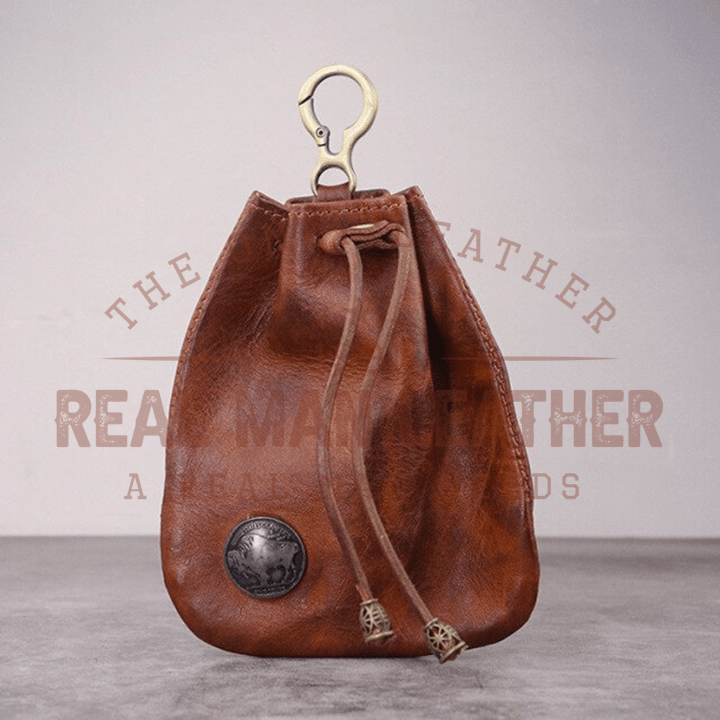 Color Leather Drawstring with Slide
