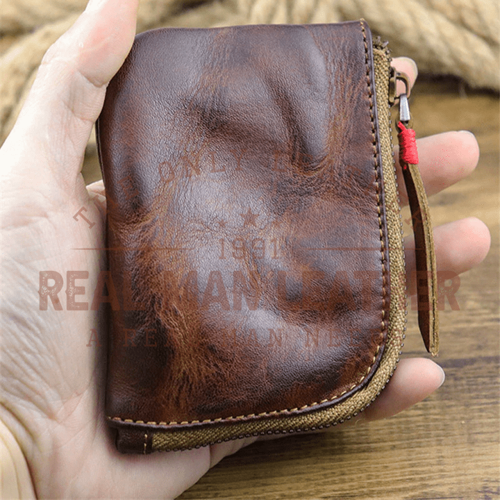 Rainer Genuine Leather Coin Purse