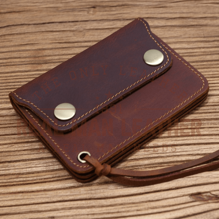 Pietro Leather Small Wallet