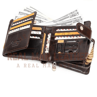 Sparacio Leather RFID Wallet