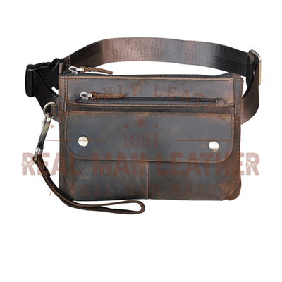 Adone Leather Waist Belt Bag