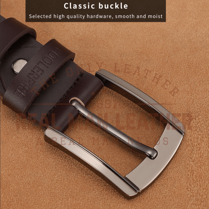 Genuine Leather Men's Belt