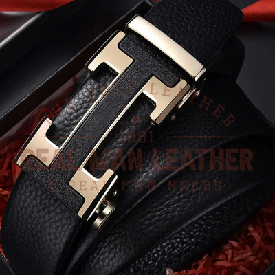 Ciccone H-Shaped Leather Belt Buckle