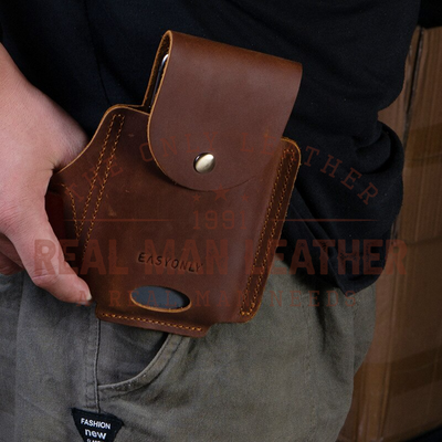 Easyonly Leather Mobile Phone Pouch