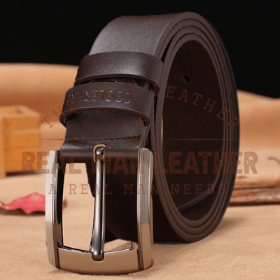 Genuine Leather Men's Belt