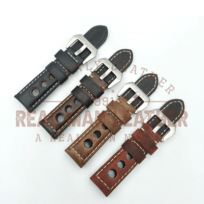 Hugues Leather Watchband