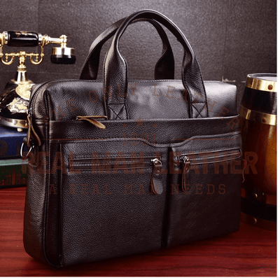 Pietro Men's Leather Laptop Bag