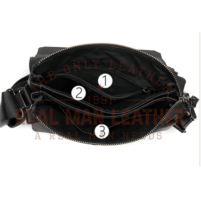Lautone Leather Men's Shoulder Bag