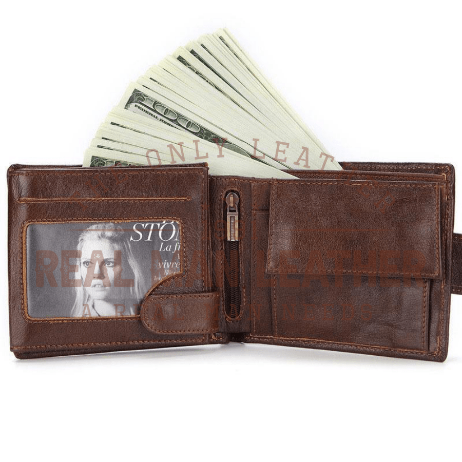 Ciucci Leather Short Coin Purse