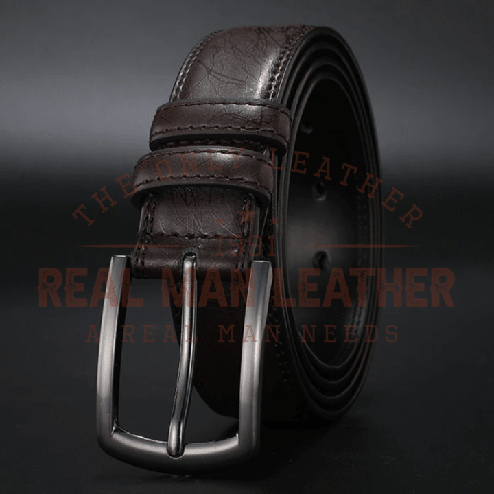 Roux Men's Genuine Leather Belt