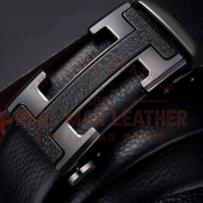 Ciccone H-Shaped Leather Belt Buckle