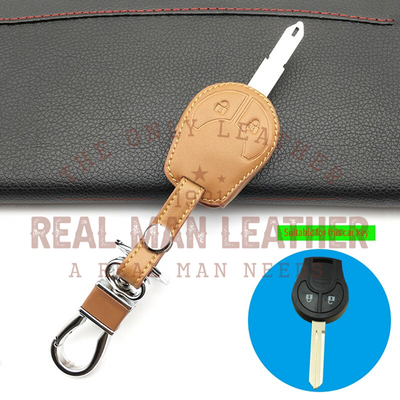 Vanda Remote Genuine Leather Car Key Case