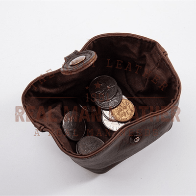 Fazio Classic Leather Coin Purse