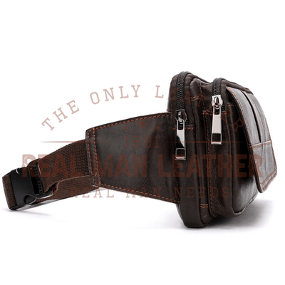 Jovanni Leather Men's Waist Bag