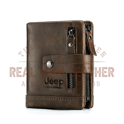 Jeep Genuine Leather Men's Wallet