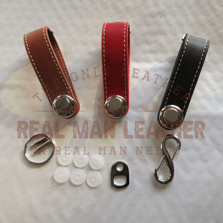 Lerche Leather Keychain