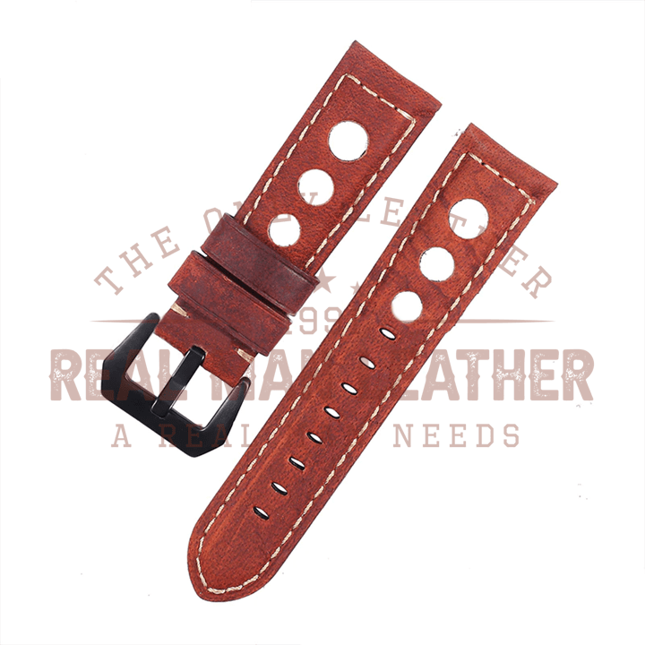 Hugues Leather Watchband
