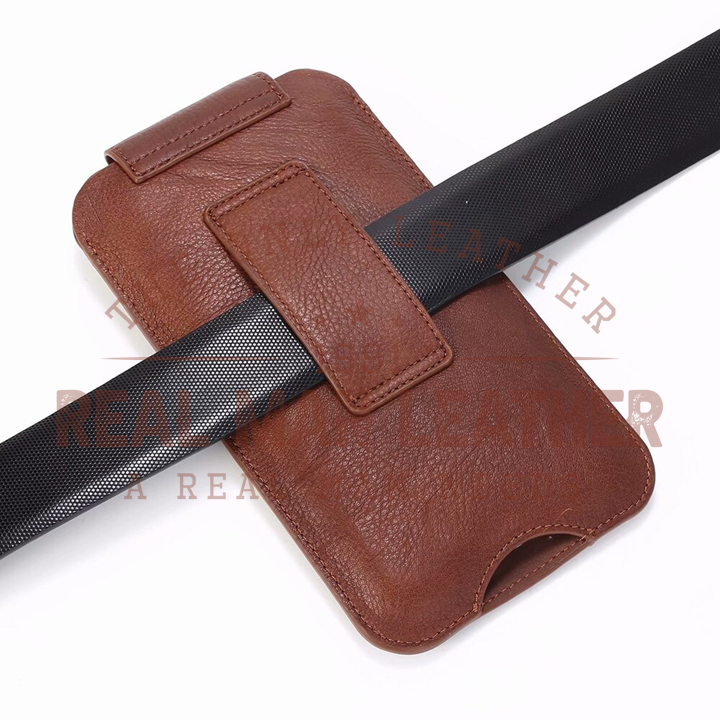 Guido Leather Belt Pouch Case