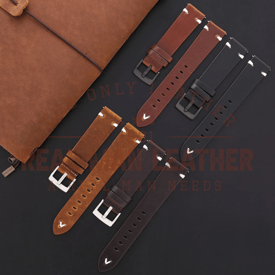 Venturi Leather Watch Strap