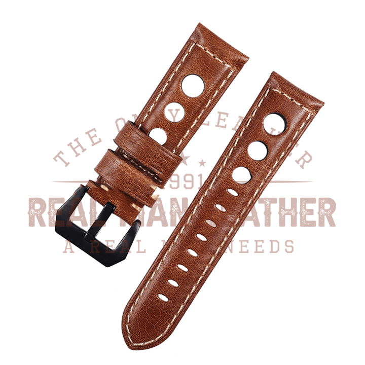 Hugues Leather Watchband