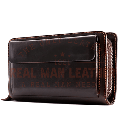 Ciriaco Genuine Leather Men's Clutch Wallet