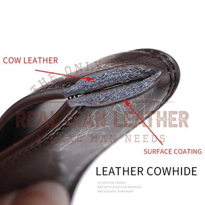 Roux Men's Genuine Leather Belt