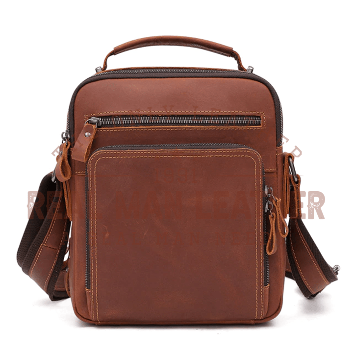 Olivier Genuine Leather Vintage Shoulder Bag