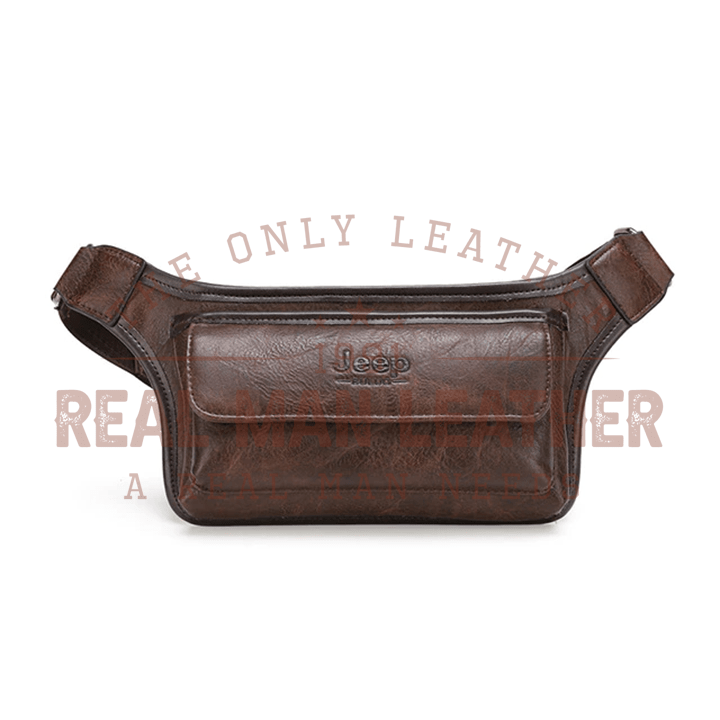 Jeep Leather Belt Bag