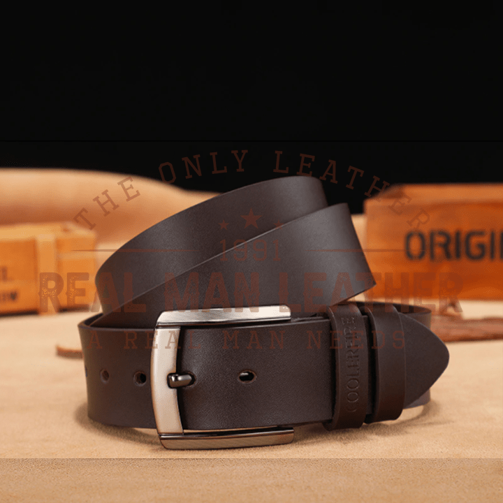 Genuine Leather Men's Belt