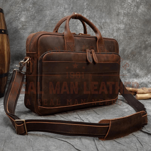 Rizzo Retro Laptop Briefcase Bag