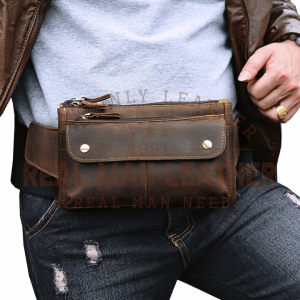 Adone Leather Waist Belt Bag
