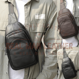 Bianchi Leather Chest Bag