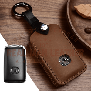 Onesto Leather Car Remote Cover Keychain