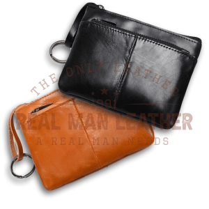 Folco Leather Vintage Short Wallet