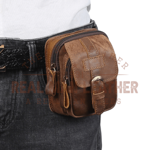 Anta EDC Genuine Leather Belt Pouch