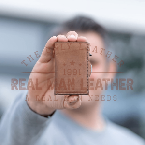 Massimo Leather Pop-Up Card Wallet