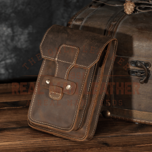 RICA Genuine Leather Belt Pouch