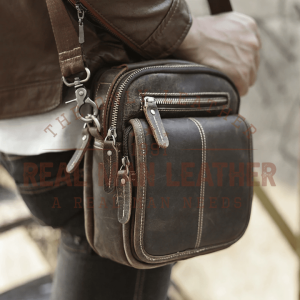 Daniele Leather Fashion Messenger Bag