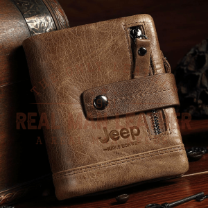 Jeep Genuine Leather Men's Wallet