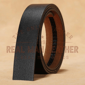 Pero No Buckle Genuine Leather Automatic Belt