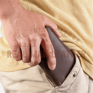 Cleto 2-Slot Leather Watch Pouch