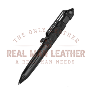 EDC Multi-Purpose Emergency Glass Breaker Pen (Black)