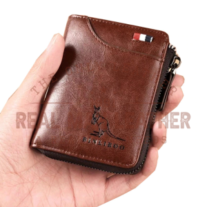 Binliroo Genuine Leather RFID Wallet