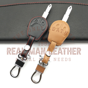 Vanda Remote Genuine Leather Car Key Case